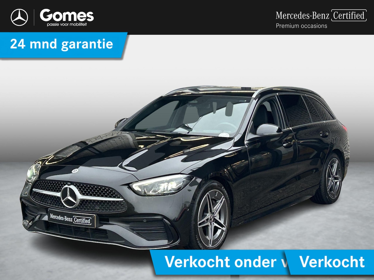 Mercedes-Benz C-klasse Estate - 180 AMG Line | Sfeerverlichting | Stoelverwarming | Cruise Control | Achteruitrijcamera - AutoWereld.nl