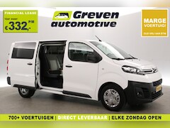 Citroën Jumpy - 2.0 BlueHDI 145PK L3H1 | Marge | DC | 6 Zits | Airco | Cruise | Carplay | 2xSchuifdeur