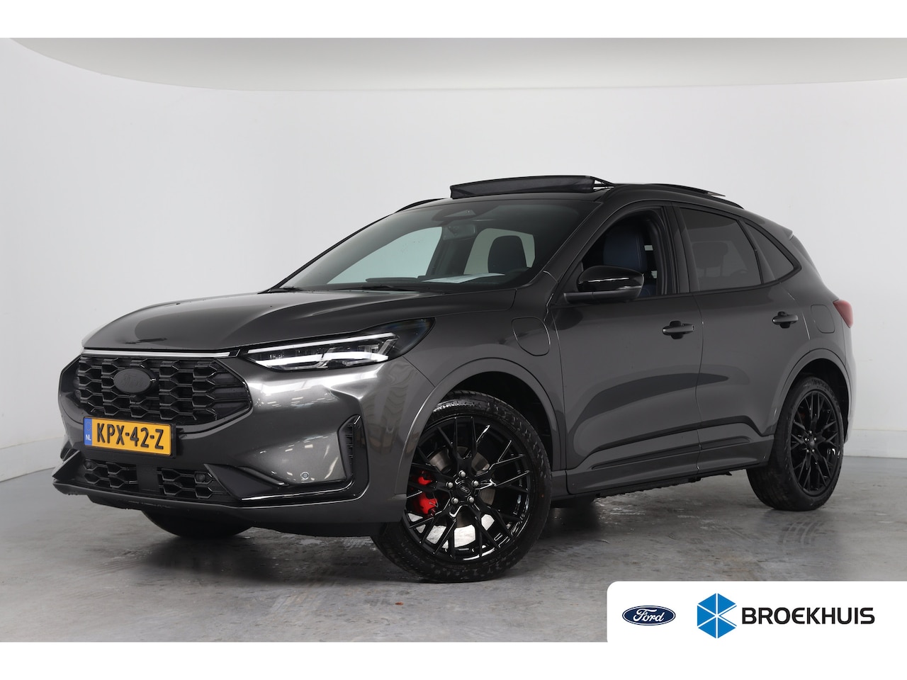 Ford Kuga - 2.5 PHEV BlueCruise Edition | Trekhaak | Black Pack | Elektrisch Panoramadak | Matrix LED - AutoWereld.nl