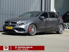 Mercedes-Benz A-klasse - AMG 45 4MATIC | Schaalstoelen | Designo Mountaingrijs Magno