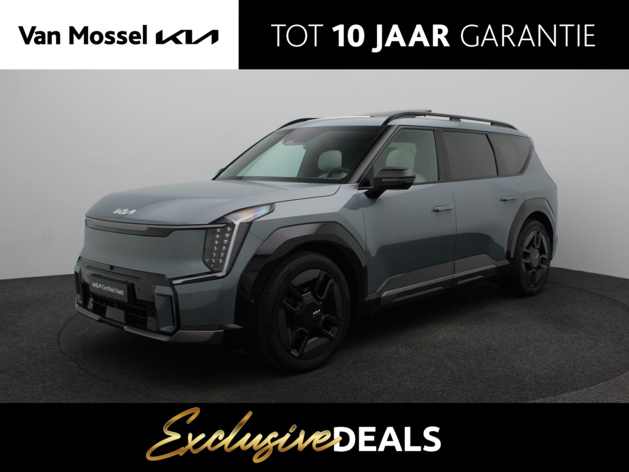 Kia EV9 - GT-Line AWD 6p. 99.8 kWh | LED Matrix | Trekhaak | Pano Dak | Head-Up | 6-Zits | Massagest - AutoWereld.nl