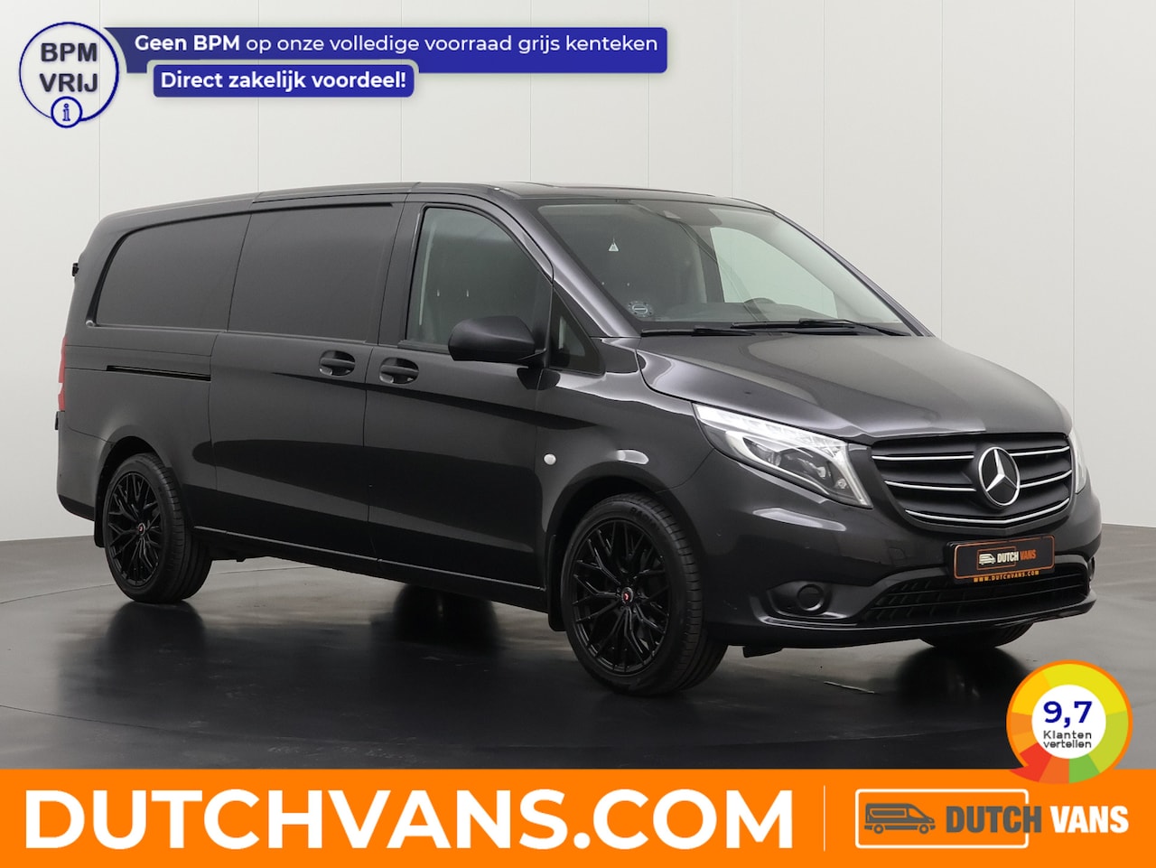 Mercedes-Benz Vito - 116CDI Automaat Lang | Led | 2xSchuifdeur | Leder | Navigatie | Camera - AutoWereld.nl