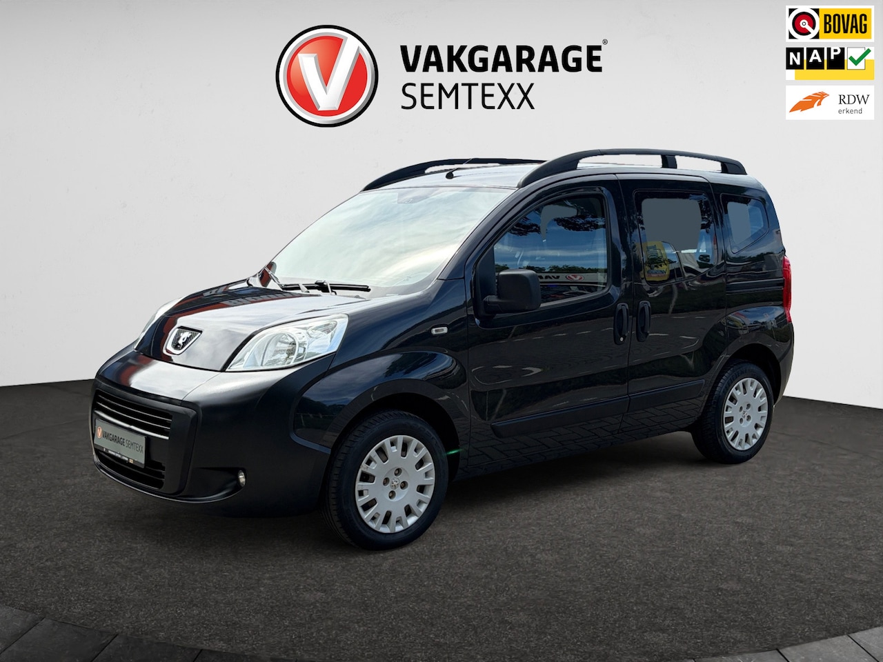 Peugeot Bipper Tepee - 1.4i | Airco | 2x Schuifdeur | Parkeersensoren Achterzijde | 2de Eigenaar | Origineel NL A - AutoWereld.nl