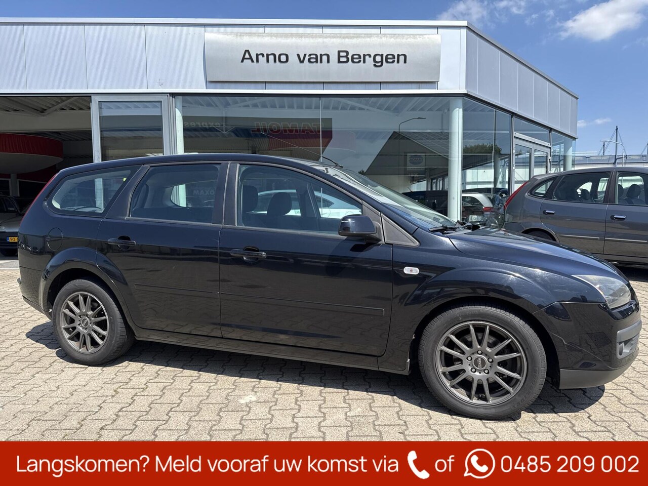 Ford Focus Wagon - 1.6-16V Futura Business Pack 1.6-16V Futura Business PACK, climatronic, cruisecontrol, pdc, trekhaak, verwarmde stolen - AutoWereld.nl