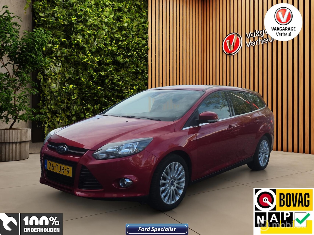 Ford Focus Wagon - 1.6 EcoBoost Titanium 150Pk ✅Trekhaak ✅Nap - AutoWereld.nl