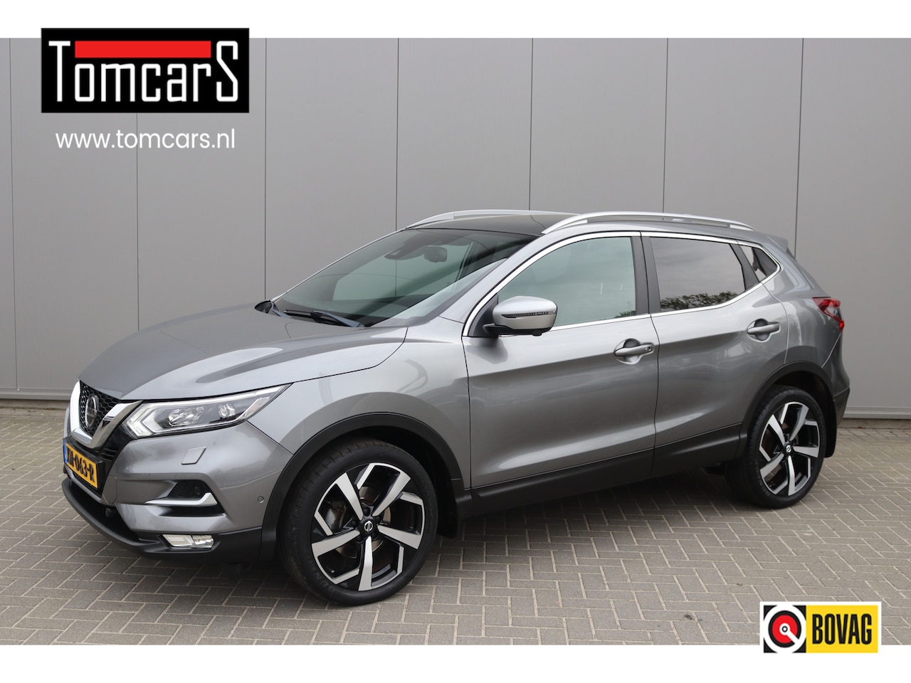 Nissan Qashqai - 1.2DIG-T 116PK Automaat Tekna+ Navigatie/Camera/Panoramadak/Trekhaak/Memory-stoel - AutoWereld.nl