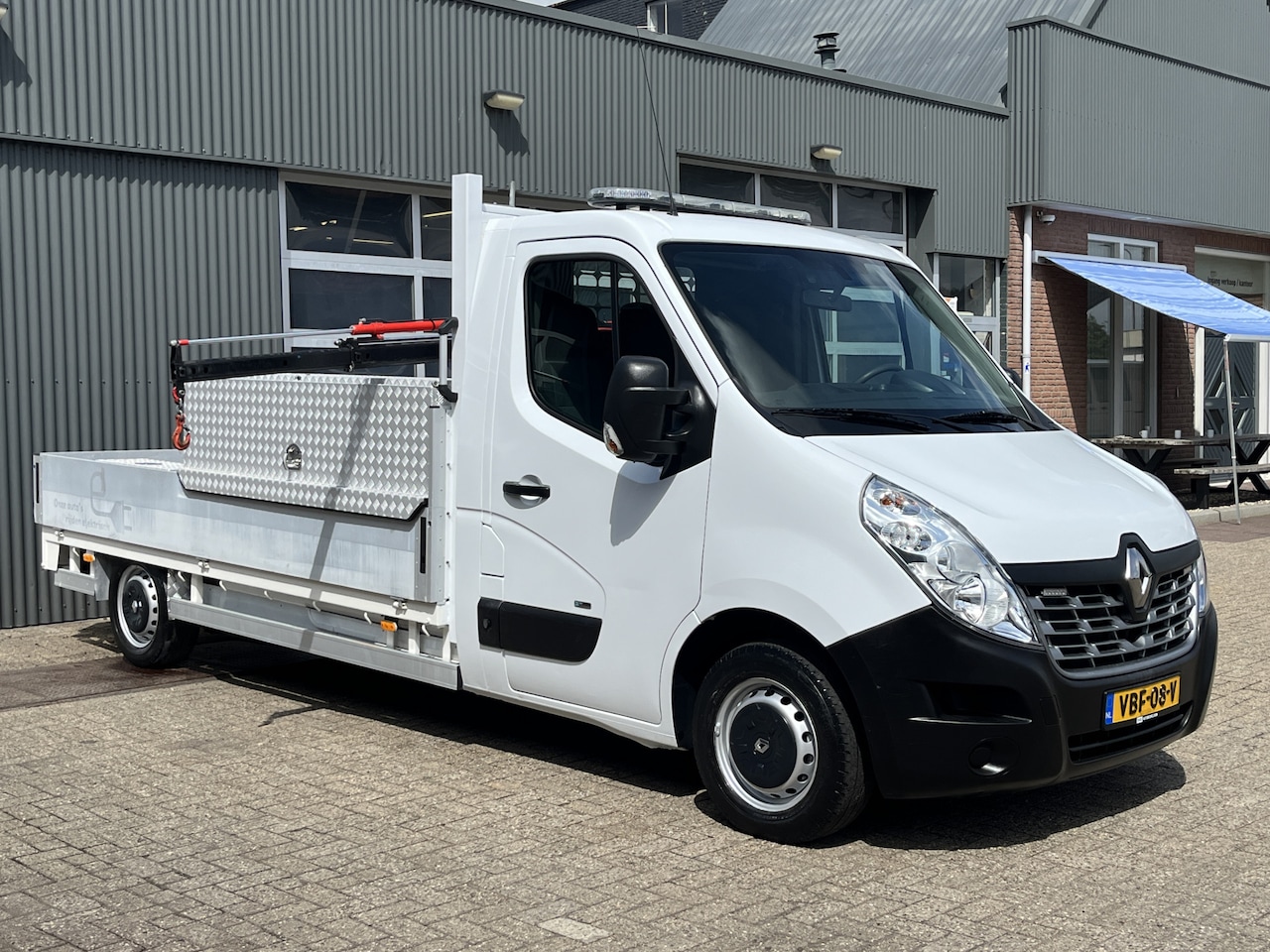 Renault Master - T31 Z.E. L3H1 100% Elektrische Maxilift m50 laadkraan Airco Achterruitrijcamera Gereedscha - AutoWereld.nl