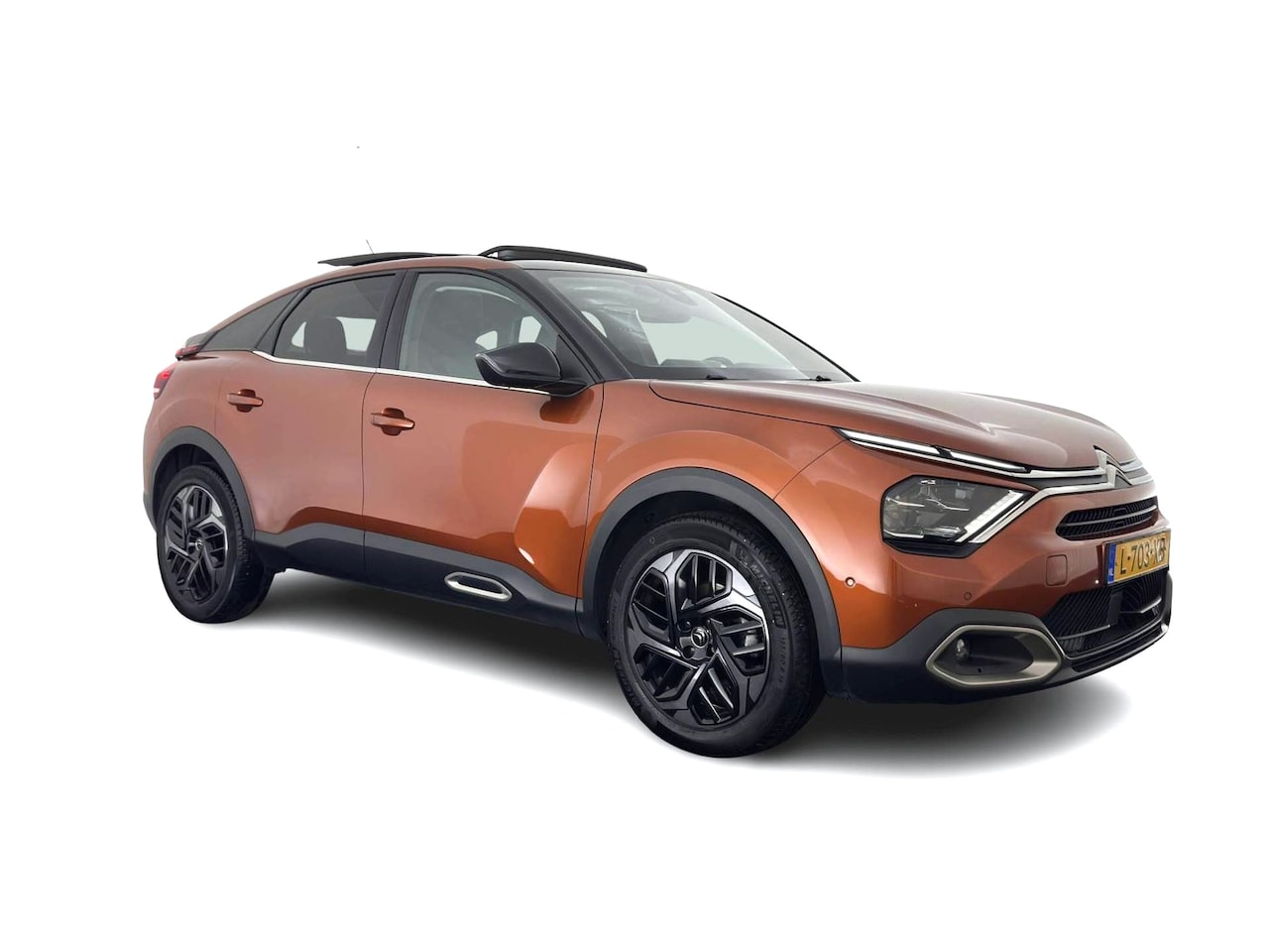 Citroën C4 - 1.2 Puretech Shine (INCL-BTW) *PANO | HEAD-UP | LEATHER | FULL-LED | ADAPTIVE-CRUISE |  DI - AutoWereld.nl