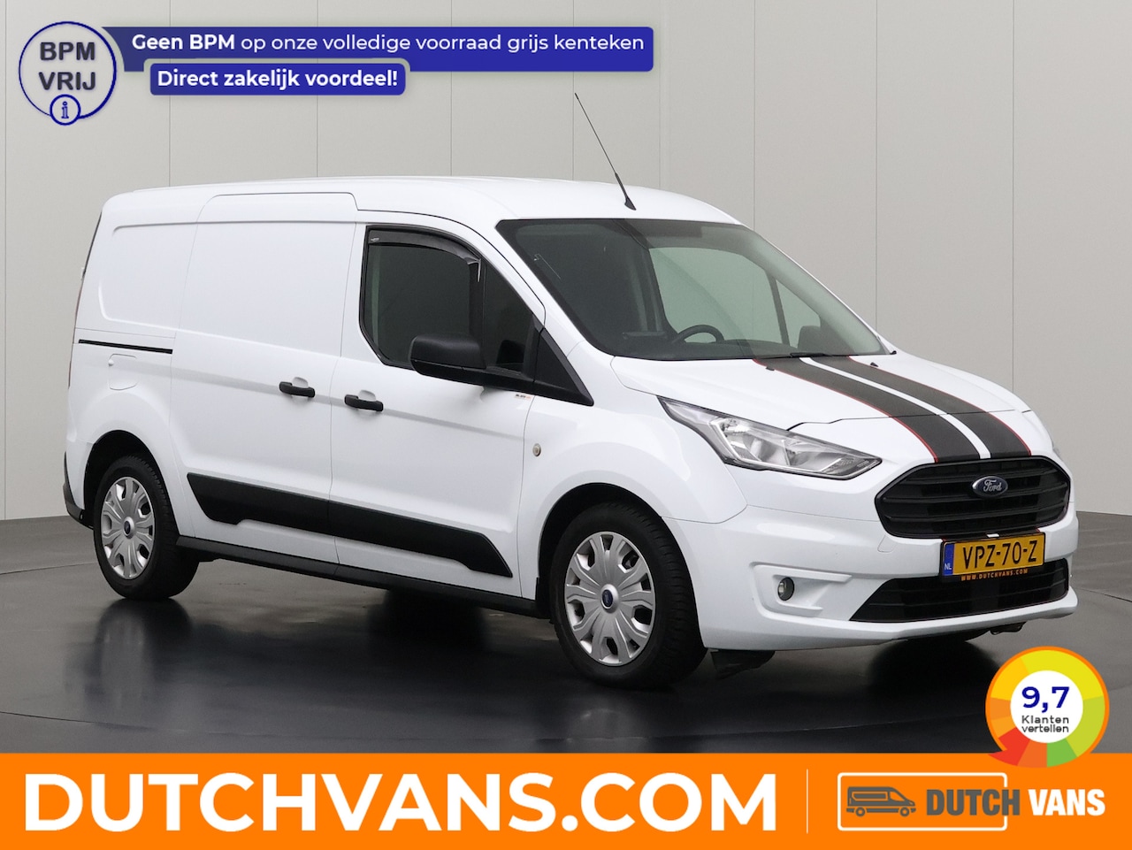 Ford Transit Connect - 1.5EcoBlue Lang | 3-Zits | Multimedia | Airco | Cruise | trekhaak - AutoWereld.nl