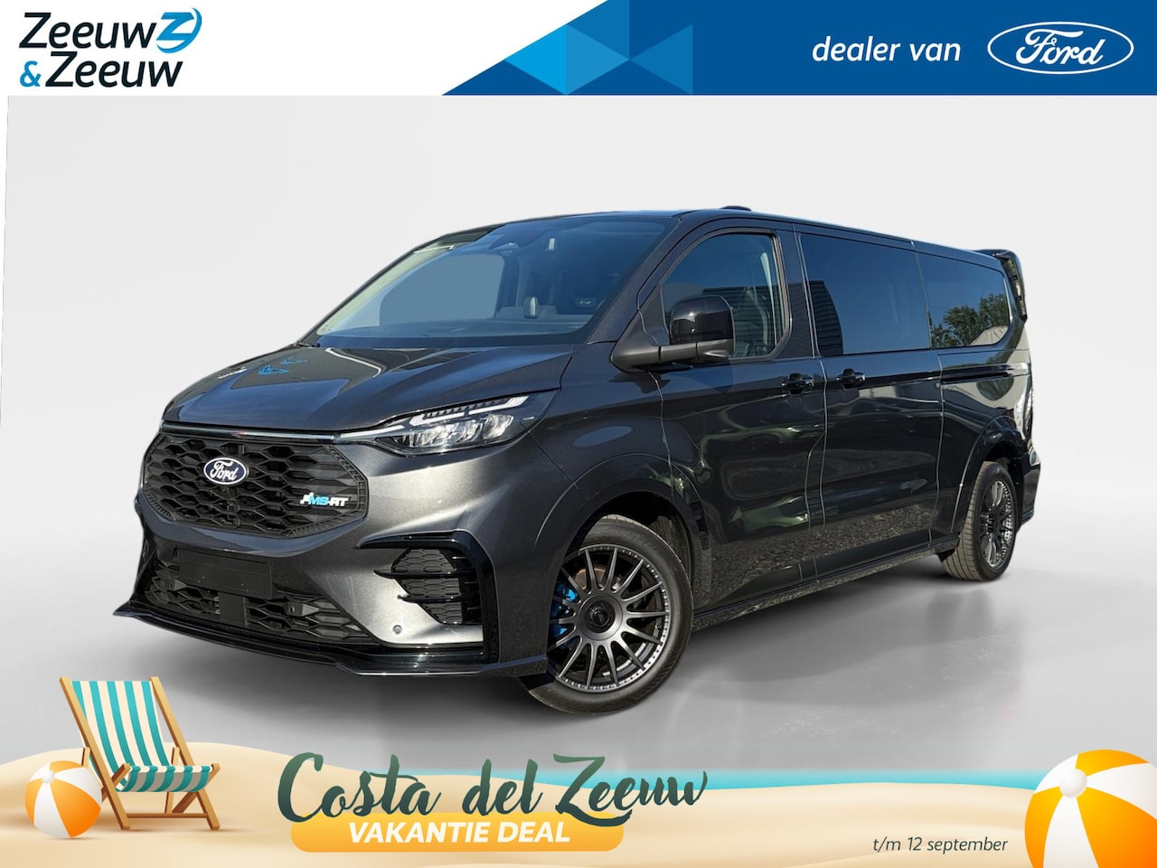 Ford Tourneo Custom - 340 2.5 PHEV L2H1 MS/RT | Te bestellen voertuig! | MS/RT sportpakket | Panoramadak | Elekt - AutoWereld.nl