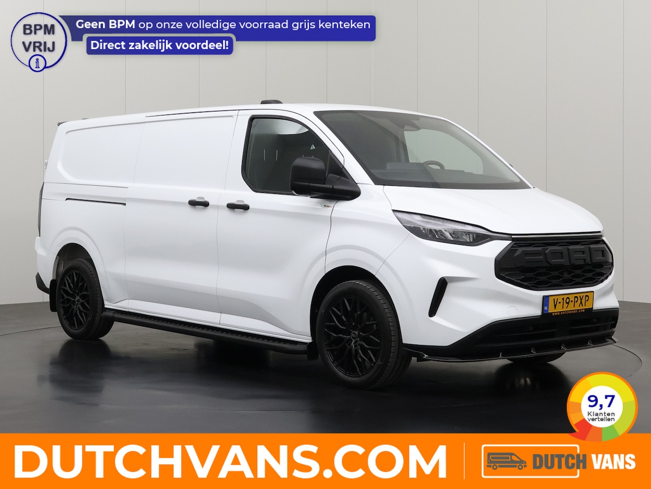 Ford Transit Custom - 2.0TDCI Lang Raptor Sport | Digital Cockpit | Leder | Multimedia | Camera | Airco | Cruise - AutoWereld.nl