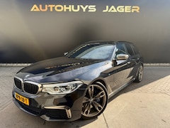 BMW 5-serie Touring - M550d xDrive Pano Hud H&K Massage Leder Carplay 360 Memory Softclosed dodehoek