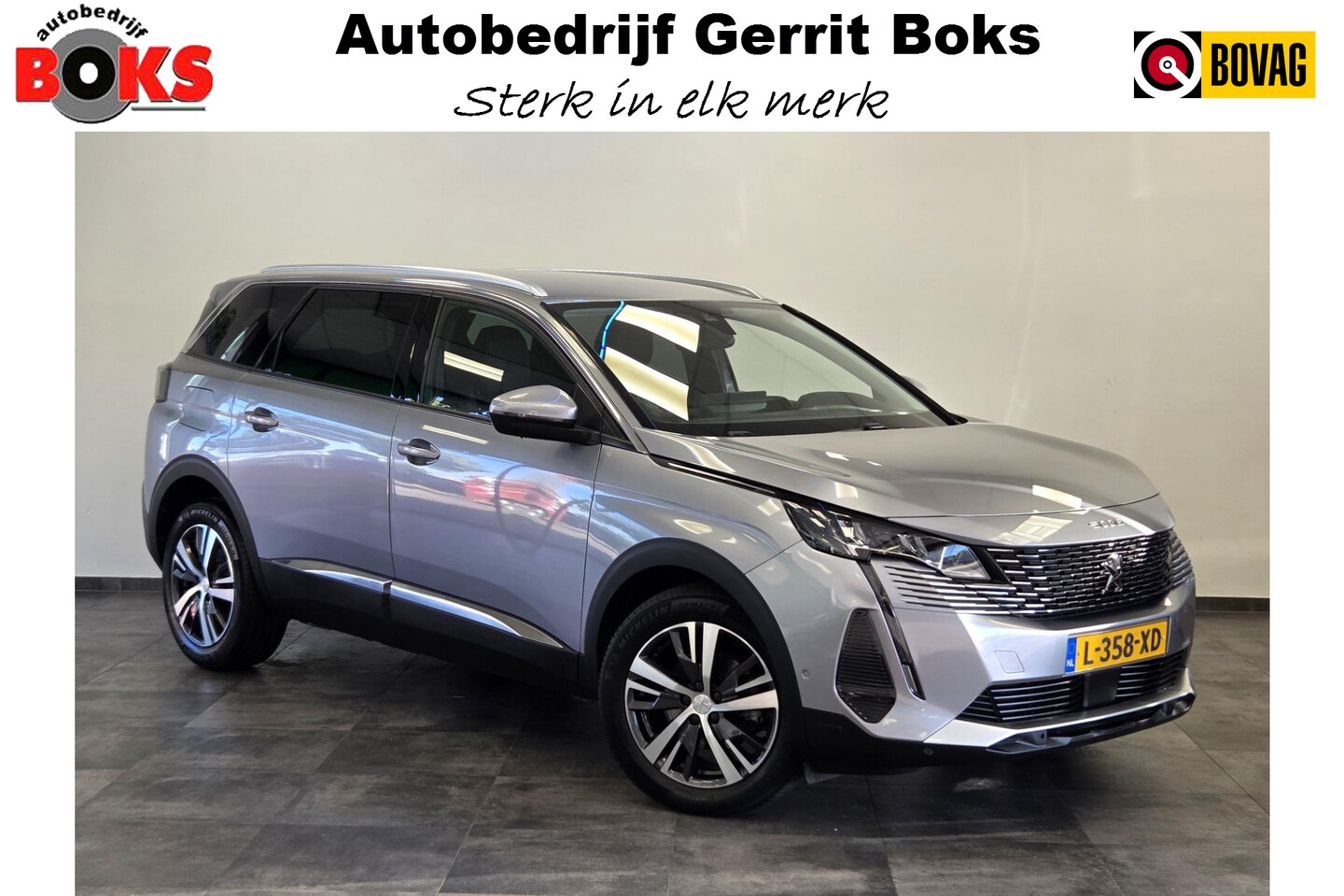 Peugeot 5008 - 1.2 PureTech Blue Lease Allure 7-Persoons Navigatie Full-led - AutoWereld.nl