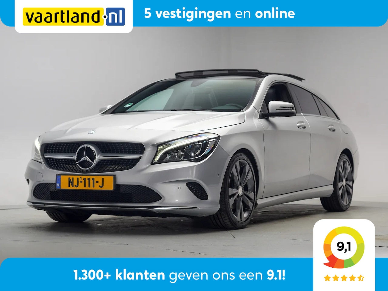Mercedes-Benz CLA-klasse Shooting Brake - 180 Lease edition Plus Aut. [ Pano Cruise/Climate Control ] - AutoWereld.nl