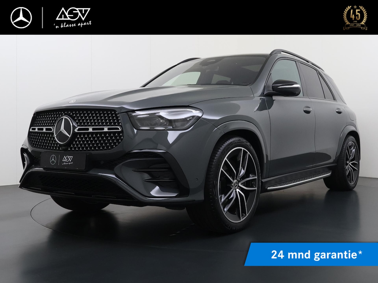 Mercedes-Benz GLE-Klasse - 400 e 4MATIC AMG Line | Manufaktur Siliziumgrijs | Panorama - Schuifdak | Wegklapbare trek - AutoWereld.nl
