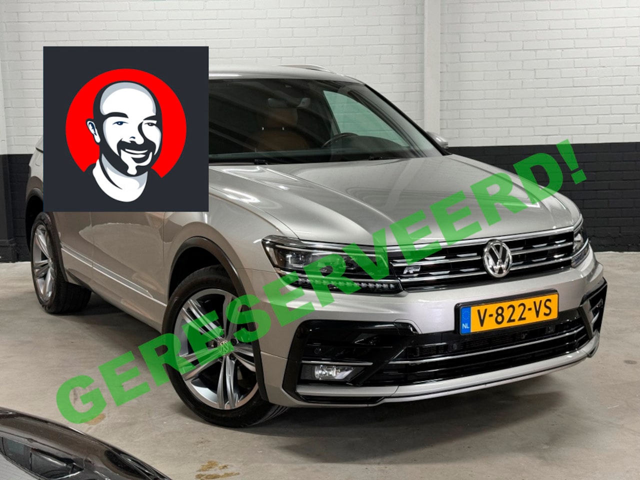 Volkswagen Tiguan - 2.0 TDI 4 Motion 1e Eigenaar, 2x R-Line, Leer, Sublieme staat! N - AutoWereld.nl