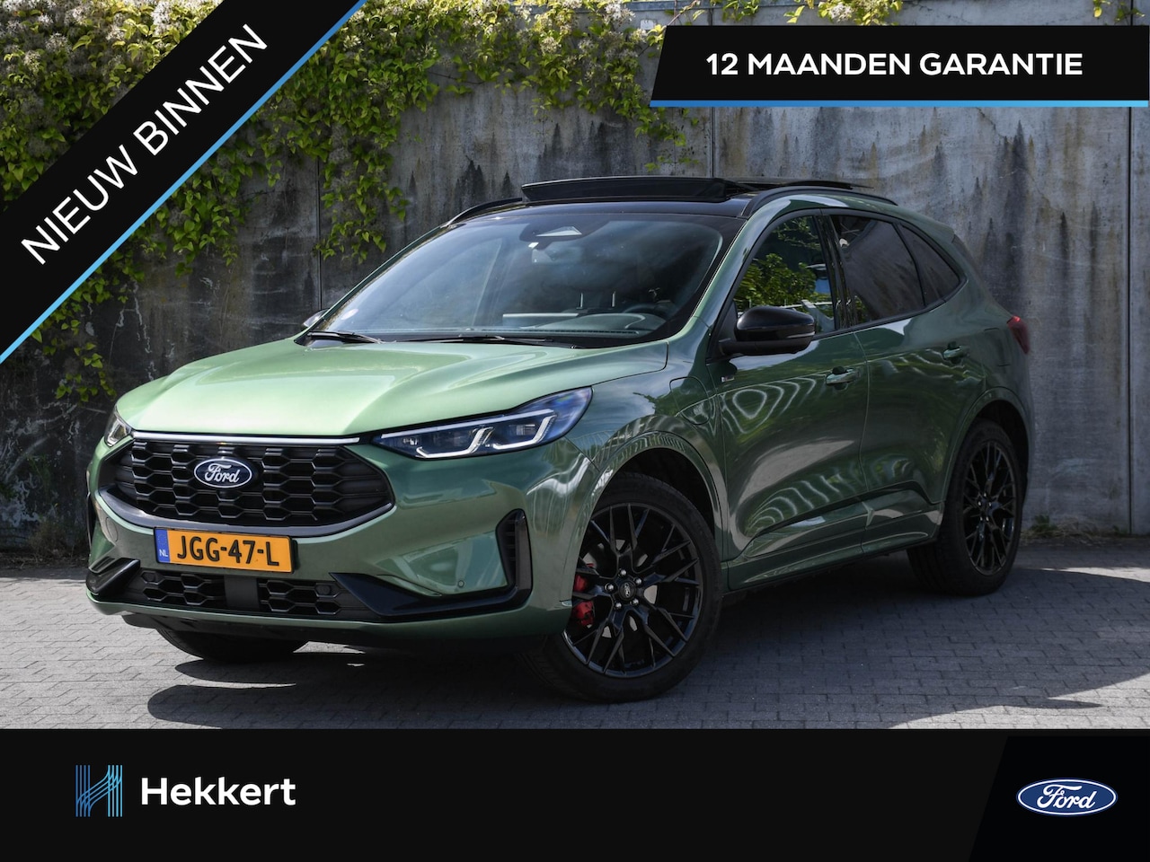 Ford Kuga - ST-Line X 2.5 PHEV 243pk Automaat PANO-DAK | ADAP. CRUISE | BLACK PACK | B&O | WINTER PACK - AutoWereld.nl