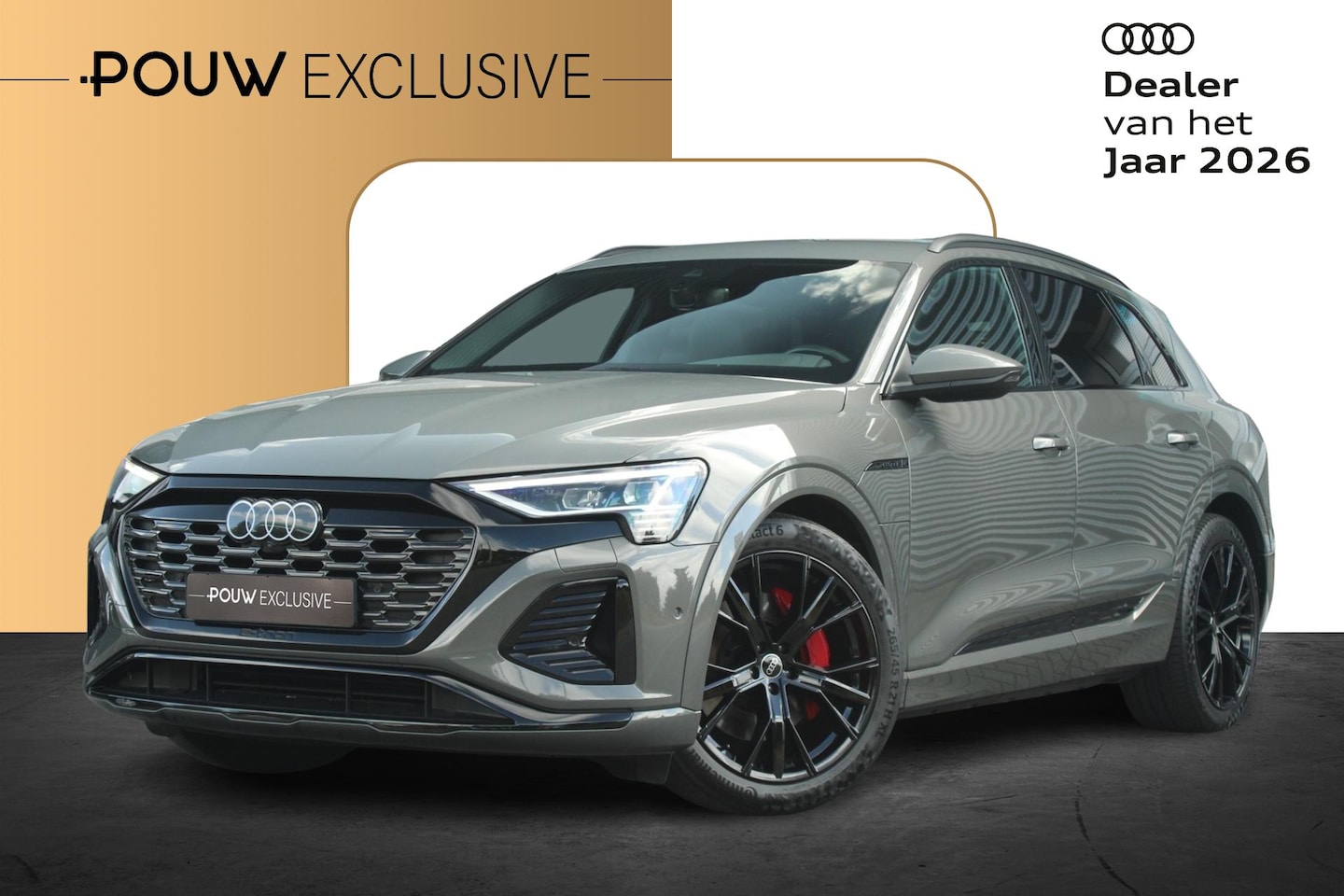 Audi Q8 e-tron - 50 340pk quattro S Edition 95 kWh | Trekhaak | Elek. Sportstoelen + Memory | Stuur + Stoel - AutoWereld.nl