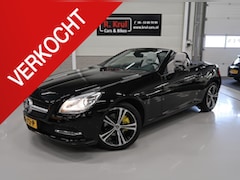 Mercedes-Benz SLK-klasse - 200 automaat beige leer nekverwarming panoramadak navigatie cruise control sportvelgen pdc