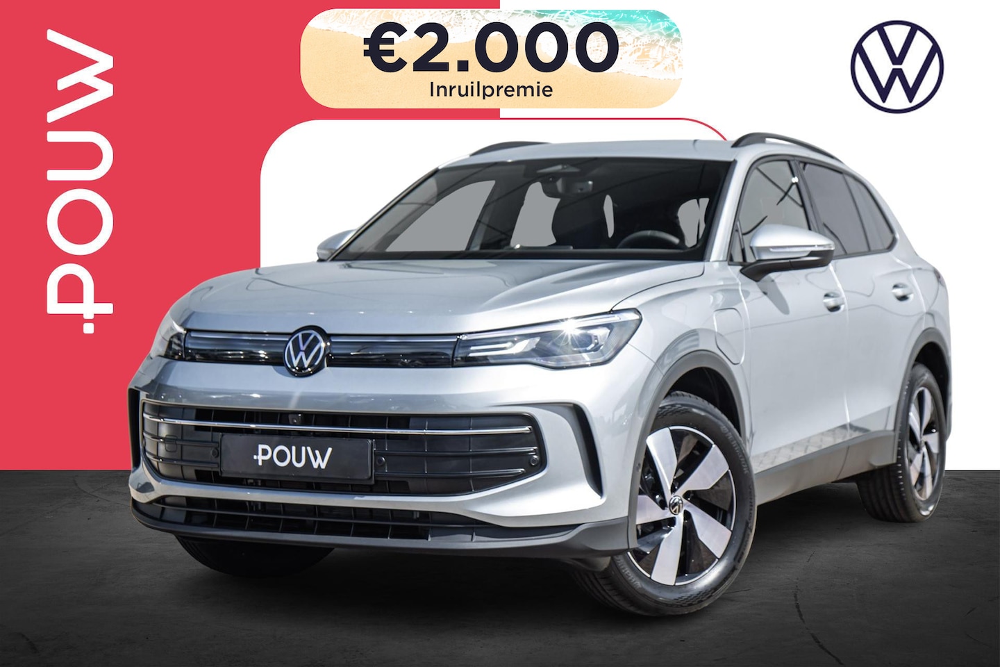 Volkswagen Tiguan - 1.5 eHybrid 204pk Limited Edition | Trekhaak Pakket | 18" Velgen - AutoWereld.nl