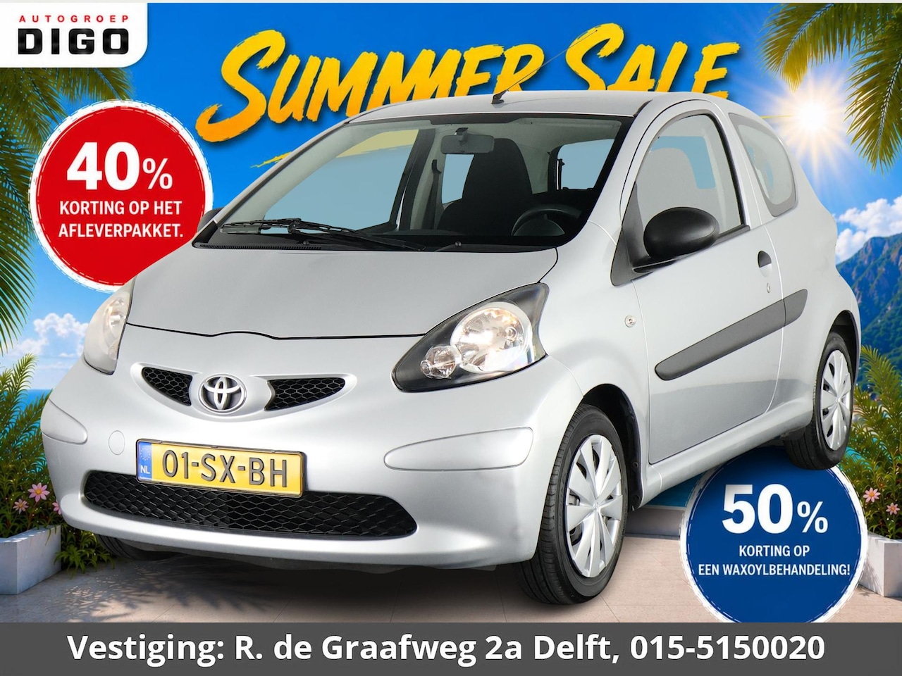 Toyota Aygo - 1.0-12V | Dealer onderhouden | Radio/AUX/CD speler | - AutoWereld.nl