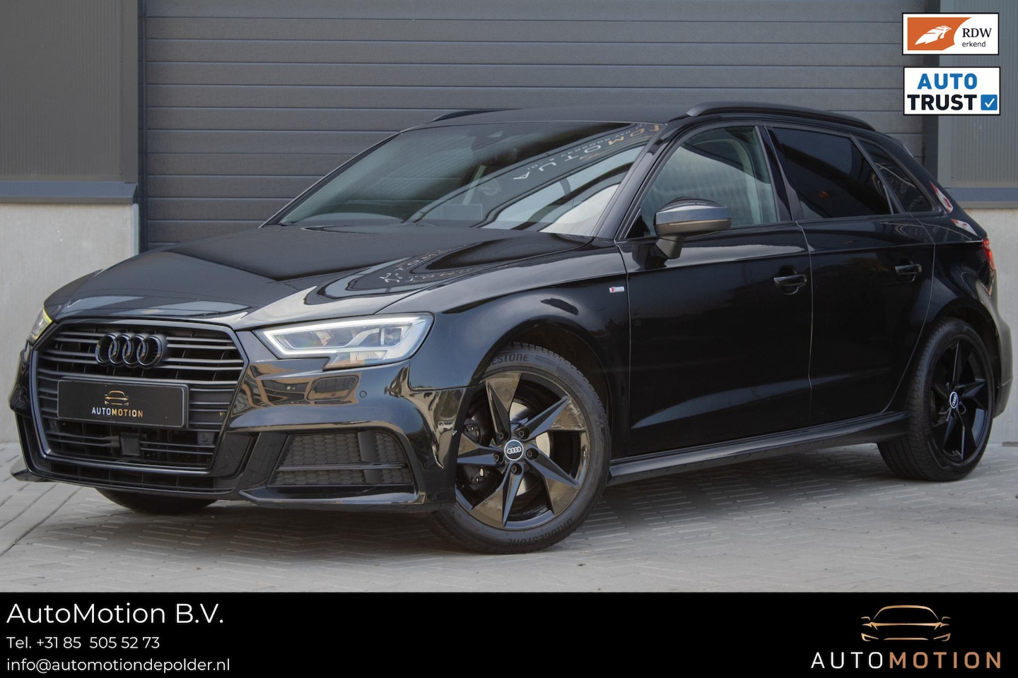 Audi A3 Sportback - 1.4 TFSI CoD Sport S Line Edition Stoelverwarming ACC Stoelverwarming Keyless Dodehoek - AutoWereld.nl