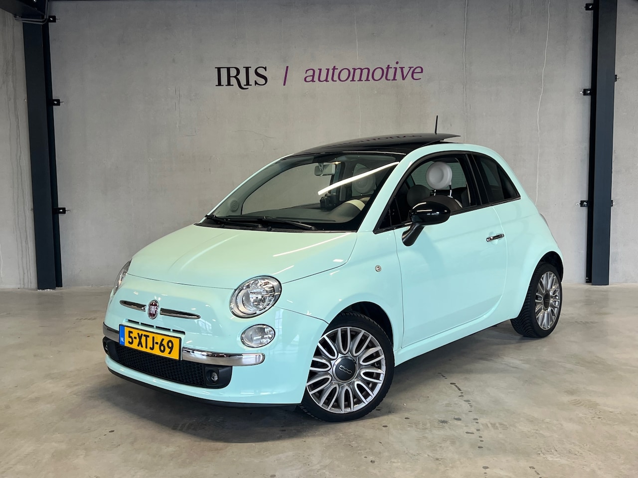 Fiat 500 - 0.9 TwinAir Lounge - Pano - Airco - Leer - PDC - Bluetooth - AutoWereld.nl