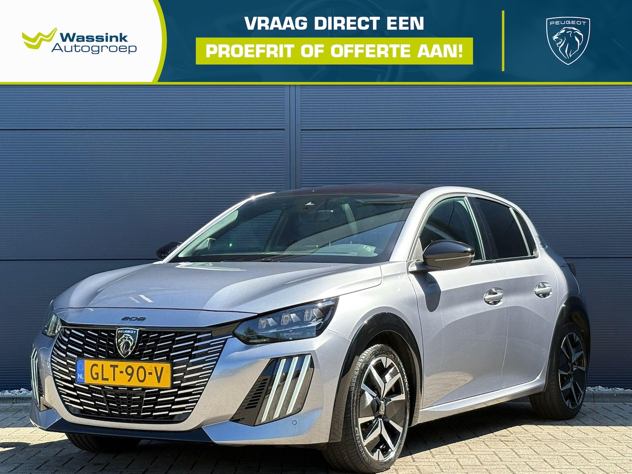 Peugeot 208 - 1.2 Hybrid 100 e-DCS6 GT | Panoramadak | Camera | Navigatie | Apple CarPlay/ Android Auto - AutoWereld.nl
