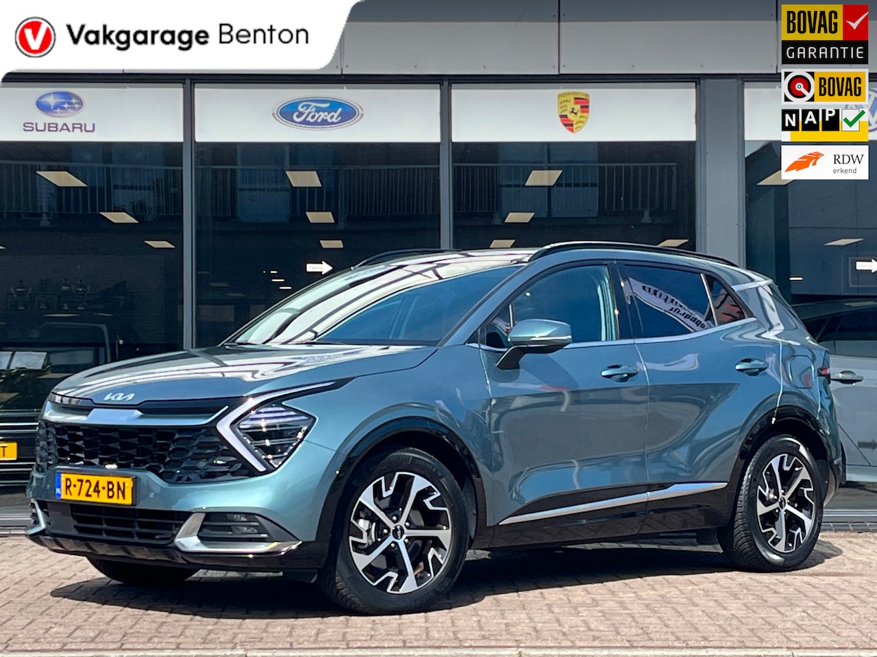 Kia Sportage - 1.6 T-GDi Hybrid DynamicPlusLine | Panoramadak | Trekhaak | Camera | Stoelverwarming V+A | - AutoWereld.nl