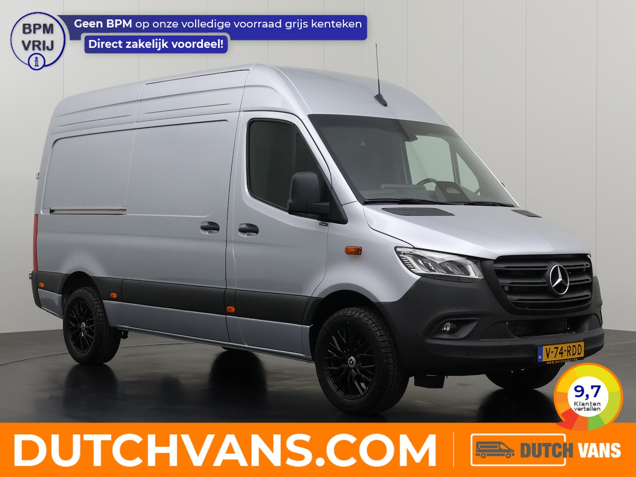 Mercedes-Benz Sprinter - 317CDI Automaat L2H2 Led Exclusive | Model 2025 | 10" Navigatie+Camera | 3-Zits | Airco | - AutoWereld.nl
