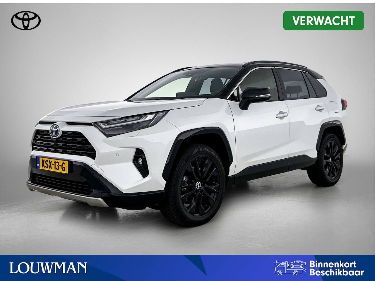 Toyota RAV4 - 2.5 Hybrid Bi-Tone | 360° Camera | Elek. Kofferklep | Parkeersensoren | JBL Audio | - AutoWereld.nl