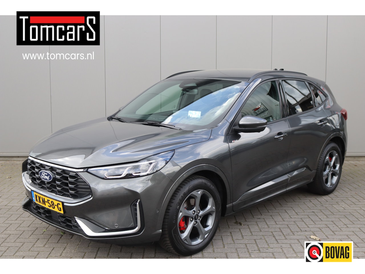 Ford Kuga - 1.5 EcoB. 187PK Automaat ST-Line X Trekhaak-1800KG/360-camera/Winterpack/Adapt.-cruise/Res - AutoWereld.nl