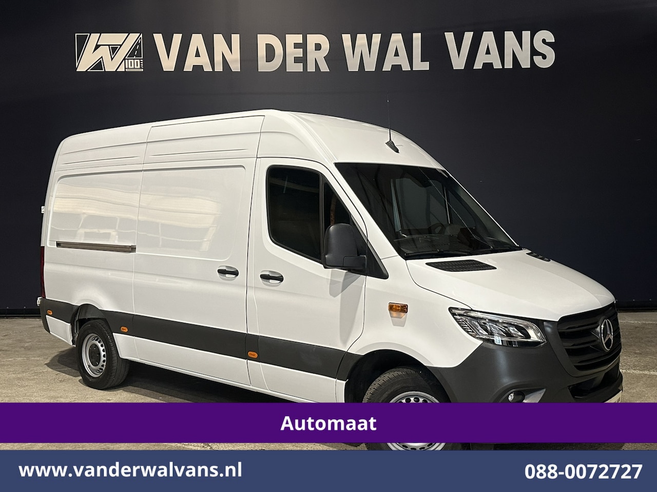 Mercedes-Benz Sprinter - 317 CDI 170pk 9G-Tronic Automaat L2H2 2025 Model Euro6 Airco | Camera | Navigatie | Adapti - AutoWereld.nl