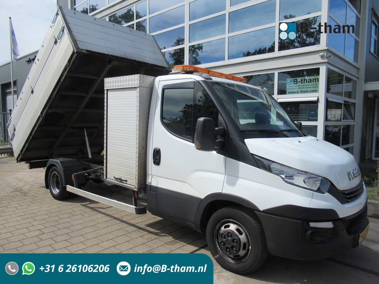 Iveco Daily - 35C14 2.3 410 Kipper Tipper Automatic AIRCO - KLIMA - AutoWereld.nl