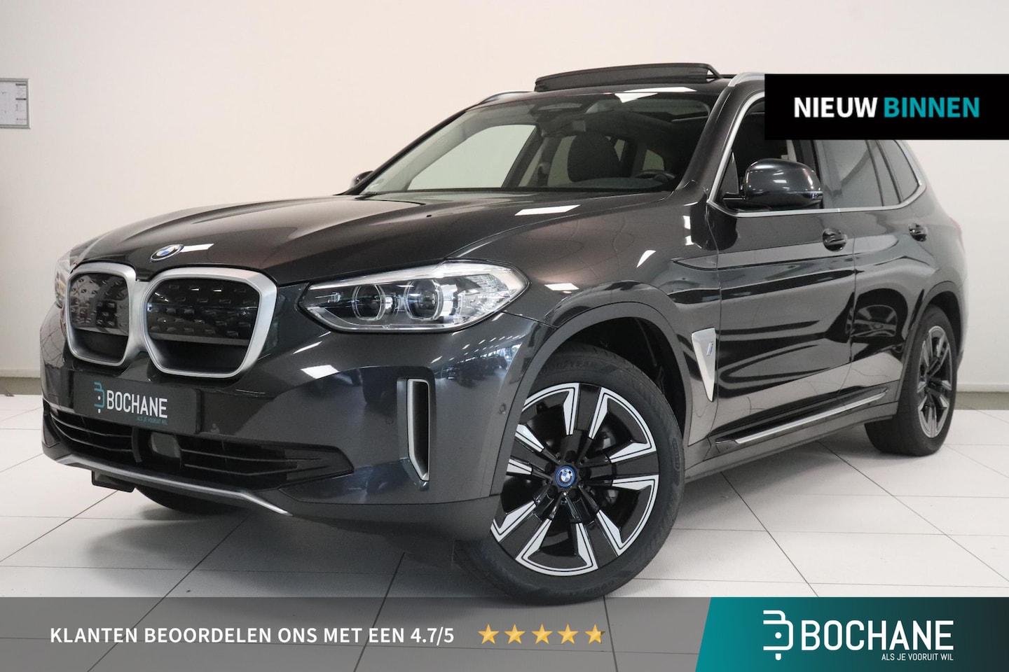 BMW iX3 - Executive 80 kWh | M-Pakket | Panoramadak | SoH 98,5% | Camera | Adaptieve cruise | AppleC - AutoWereld.nl