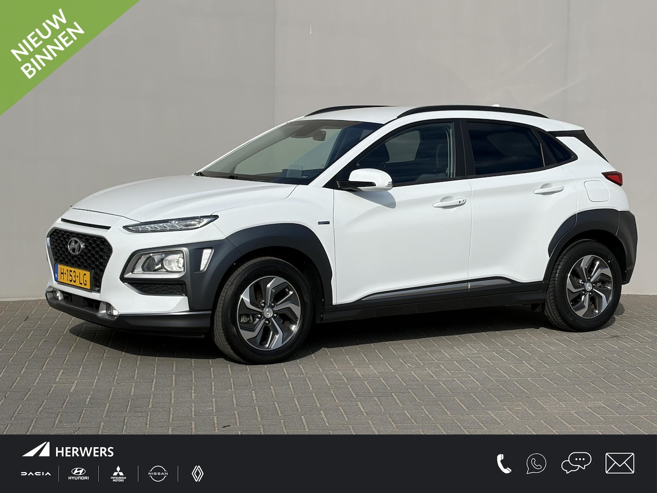 Hyundai Kona - 1.6 GDI HEV Fashion / Trekhaak (1300 KG) / Achteruitrijcamera / Navigatie / Apple Carplay/ - AutoWereld.nl