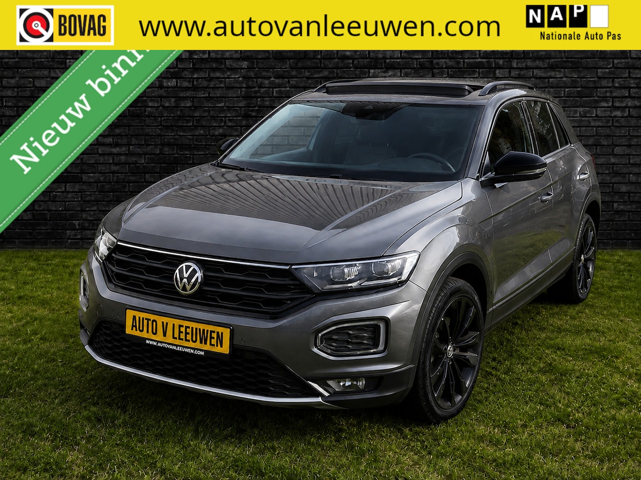 Volkswagen T-Roc - 1.5 TSI Sport PANORAMADAK/CAMERA/STOELVW/ETC.! - AutoWereld.nl