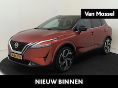 Nissan Qashqai - 1.3 MHEV Xtronic Tekna Plus | Stoel, stuur en voorruit verwarming | Bose Audio | Head-up D