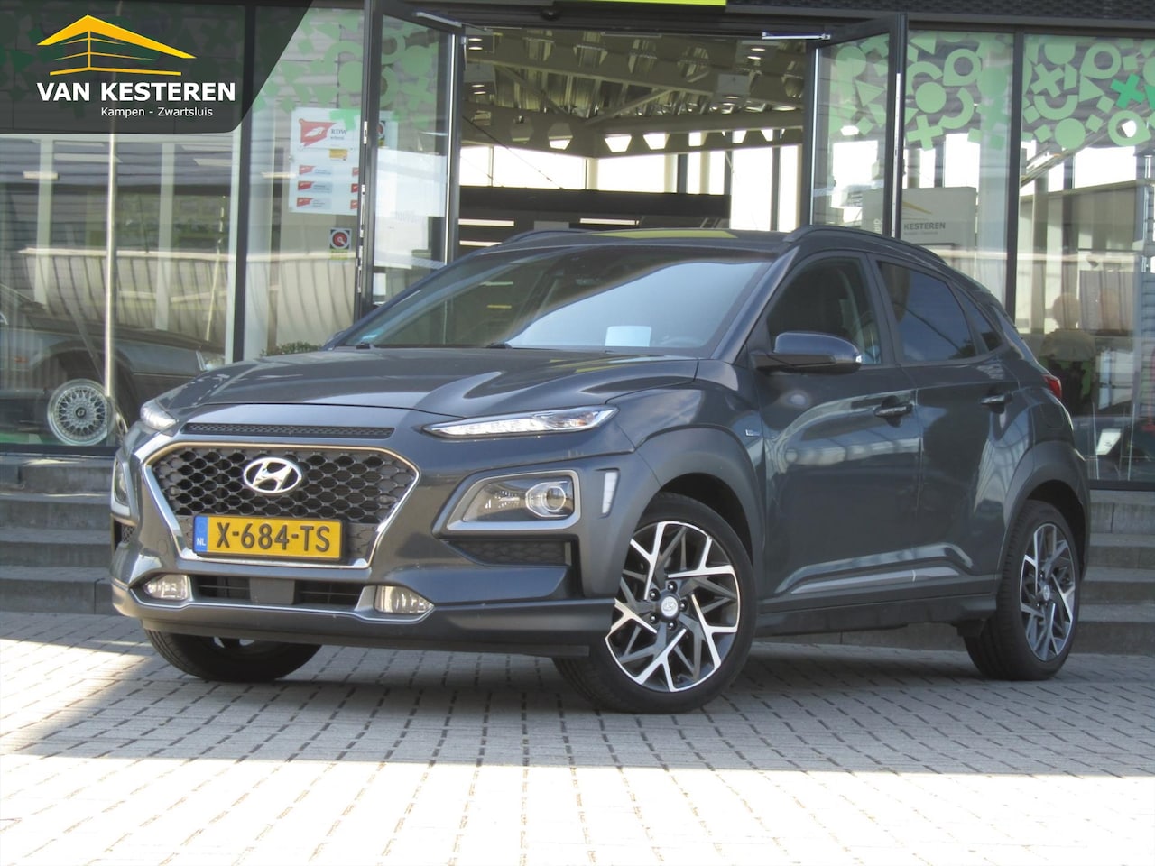 Hyundai Kona Electric - EV 204pk 2WD Aut. Premium / Navigatie / Camera / Leder / Stoelverwarming - Koeling / Blind - AutoWereld.nl