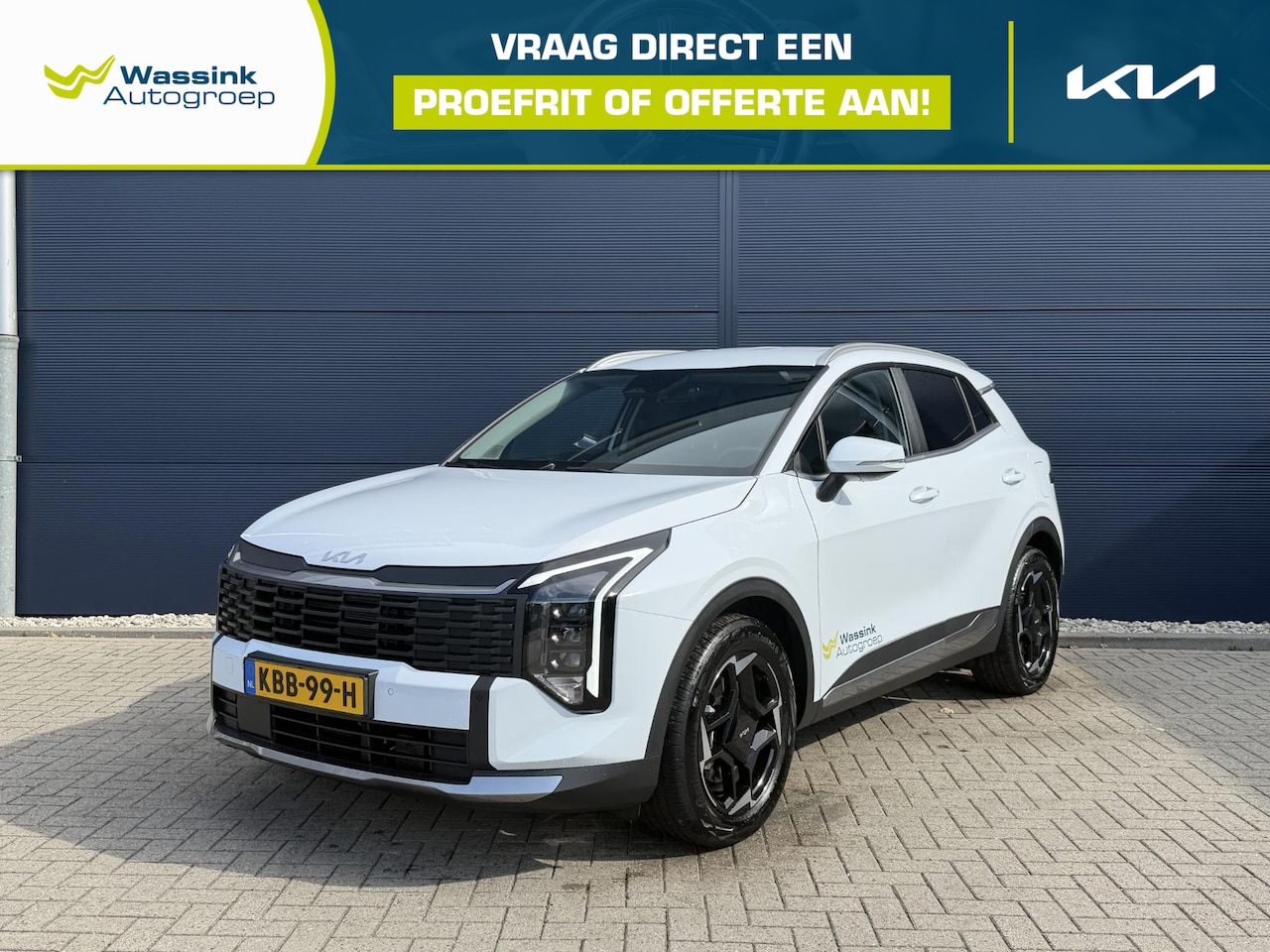 Kia Sportage - 1.6 T-GDi Hybrid DynamicLine Camera | CarPlay | Navigatie | Stoelverwarming voor/achter | - AutoWereld.nl