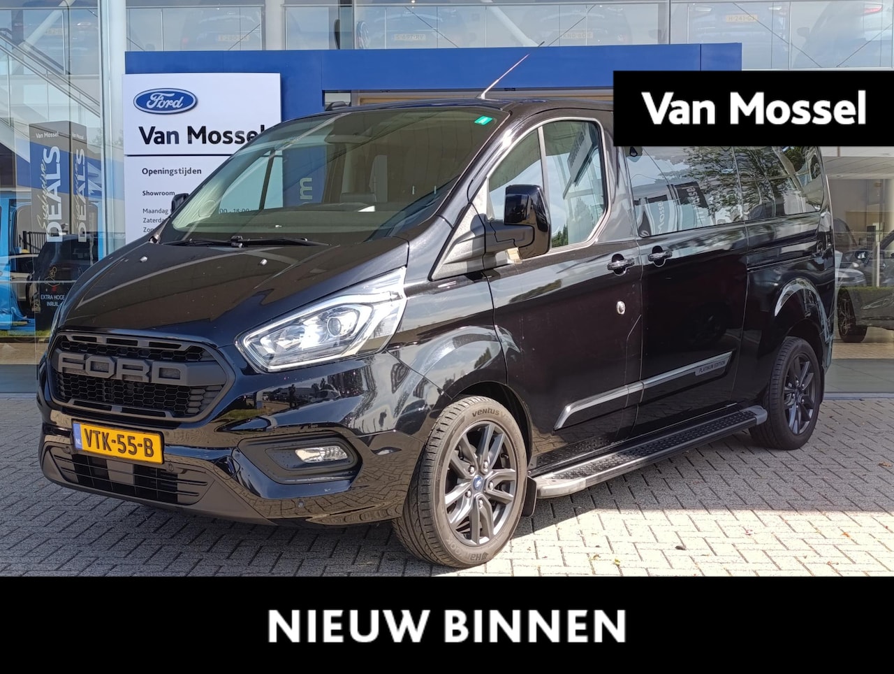 Ford Transit Custom - 320 2.0 TDCI L2H1 Platinum Edition | Dubbele Cabine | Stoel/voorruitverwarming | Camera | - AutoWereld.nl