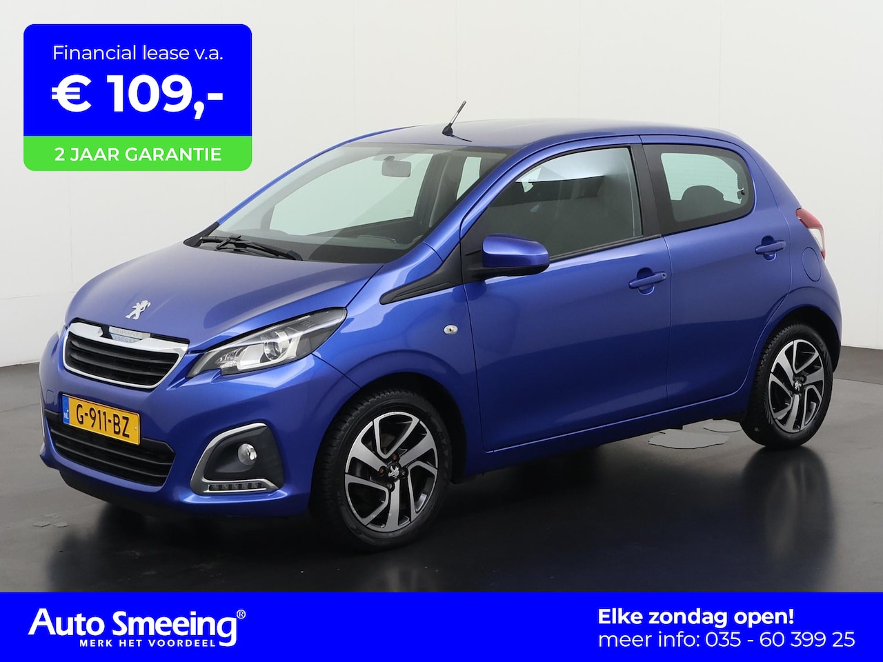 Peugeot 108 - 1.0 e-VTi Allure | Navigatie | Apple/Android Carplay | Lichtmetalen Velgen | Zondag Open! - AutoWereld.nl