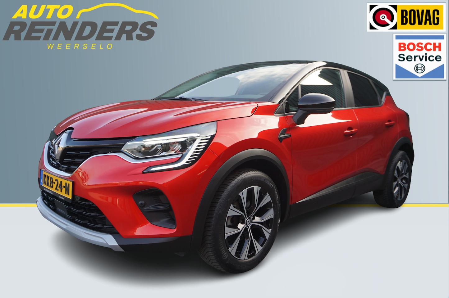 Renault Captur - 1.0 TCe 90pk Intens + Camera/ Keyless/ Navi/ Carplay/ All Season/ Garantie! - AutoWereld.nl