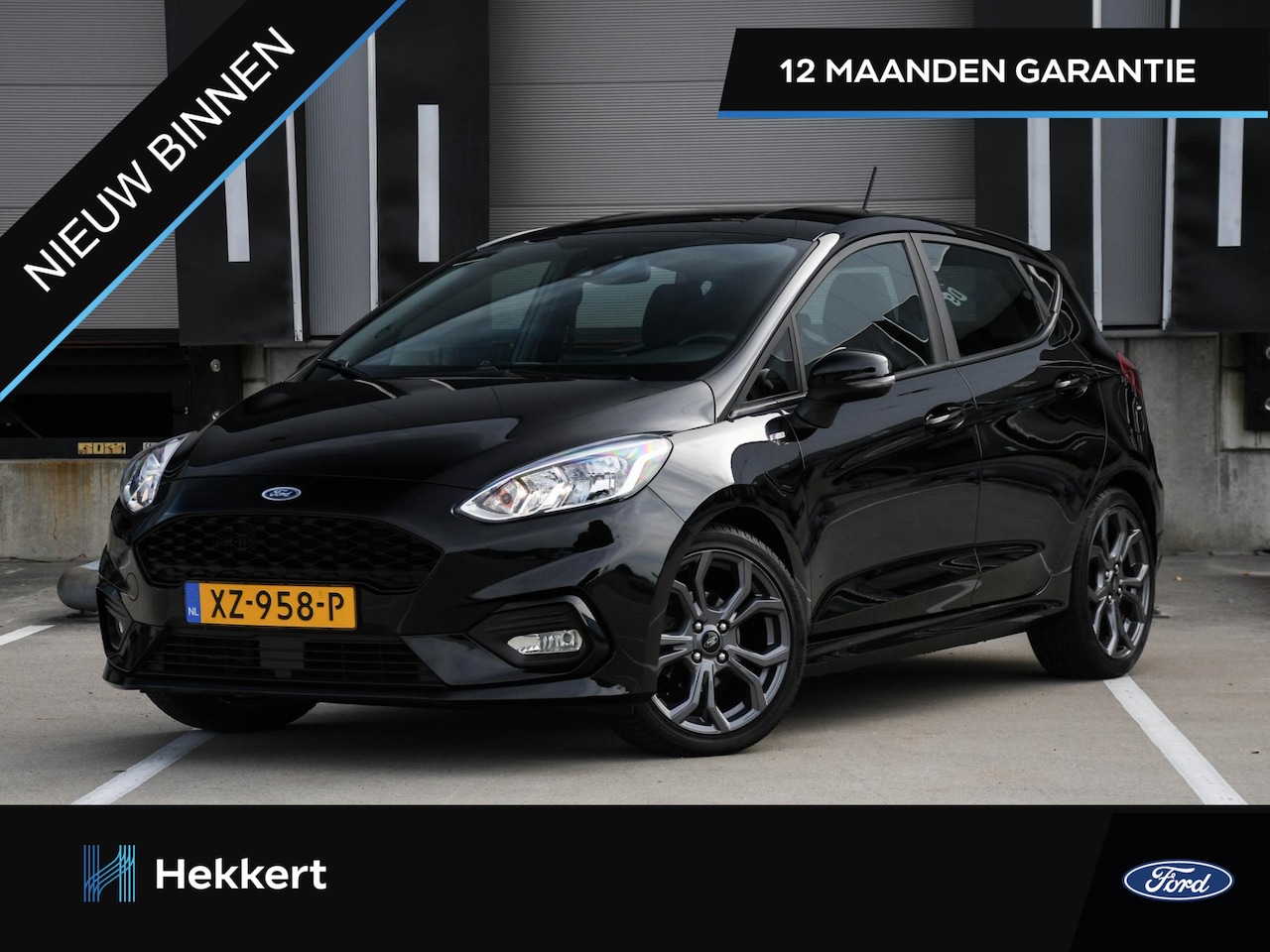 Ford Fiesta - ST-Line 1.0 EcoBoost 100pk 17''LM | LIMITER | LANE DEPARTURE WARNING | NAVI | DAB | USB - AutoWereld.nl
