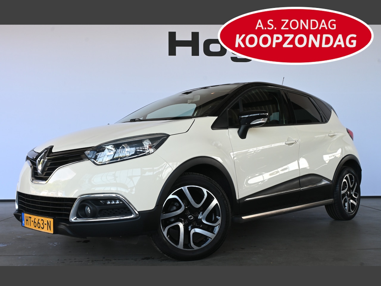 Renault Captur - 0.9 TCe Dynamique Clima Navigatie Cruise Control Trekhaal Rijklaarprijs! Inruil Mogelijk! - AutoWereld.nl