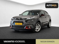 Citroën C4 Cactus - 1.2 PureTech Shine|AUT|LED|LEDER|KEYLESS|NAVID-riem VV