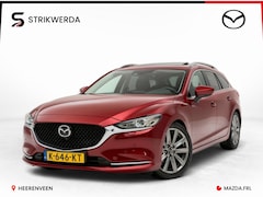 Mazda 6 Sportbreak - 2.0 SkyActiv-G 165 Luxury AUTOMAAT | Stoelverwarming/koeling | Bose | leer | Pano