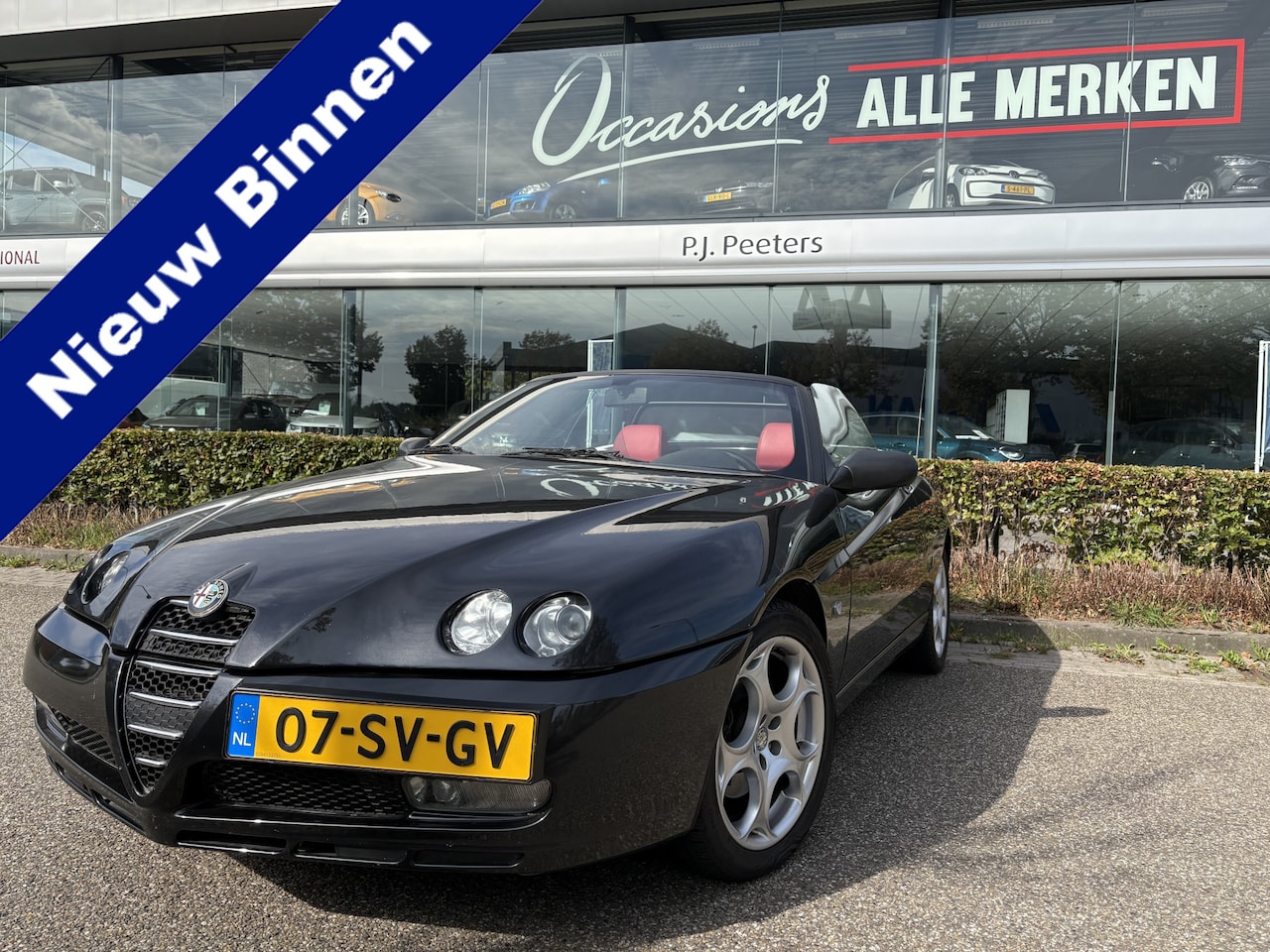 Alfa Romeo Spider - 2.0 JTS Turismo Airco - Cd-wisselaar - Centrale vergrendeling - Elektrische ramen - Ledere - AutoWereld.nl