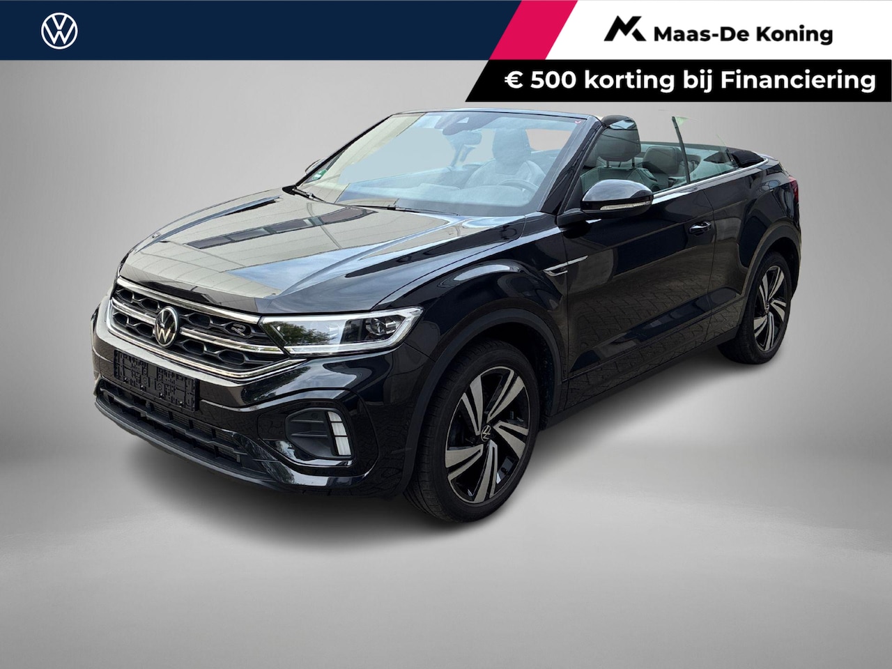 Volkswagen T-Roc Cabrio - 1.5TSI/150PK R-Line DSG · Apple/Android Car Play · Stoel-& Stuurverwarming · Parkeersensor - AutoWereld.nl