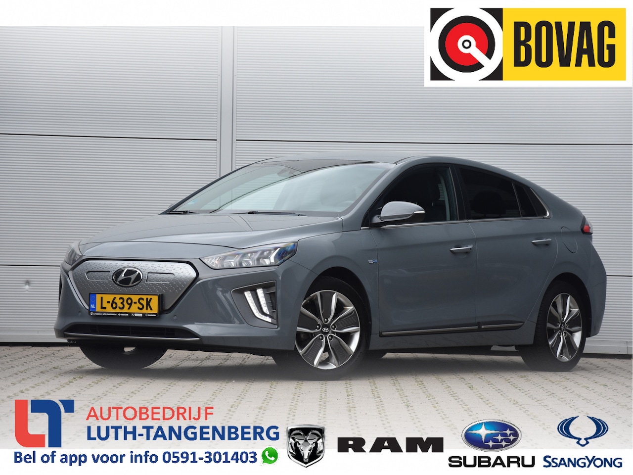 Hyundai IONIQ - Premium EV 38 kWh | Trekhaak | - AutoWereld.nl